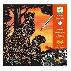 Atelier aquarelle à contre...