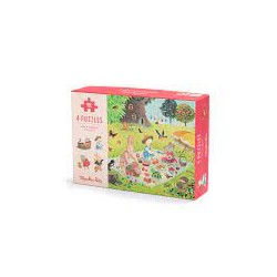 4 Mini puzzles des saisons...