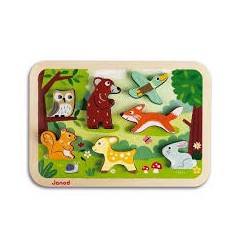 Puzzle la forêt chunky - Janod